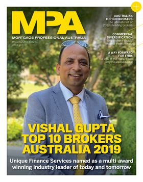 Vishal Gupta Cover Magazine MPA 2019 - Unique Finance Services