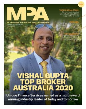 Vishal Gupta Cover Magazine MPA 2020 - Unique Finance Services