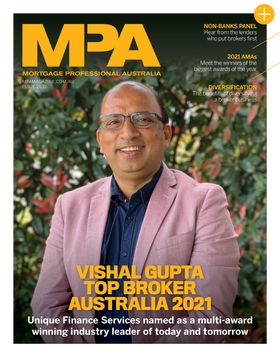 Vishal Gupta Cover Magazine MPA 2021 - Unique Finance Services